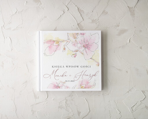 Rustykalne/retro ksiega zyczen na wesele, rustic glam stylowe