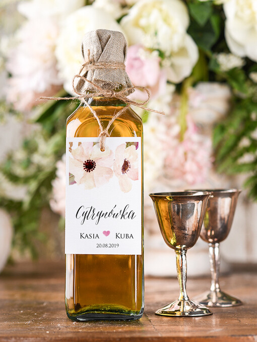 boho/etno/pióra zawieszki na wódkę weselną, boho smieszne teksty