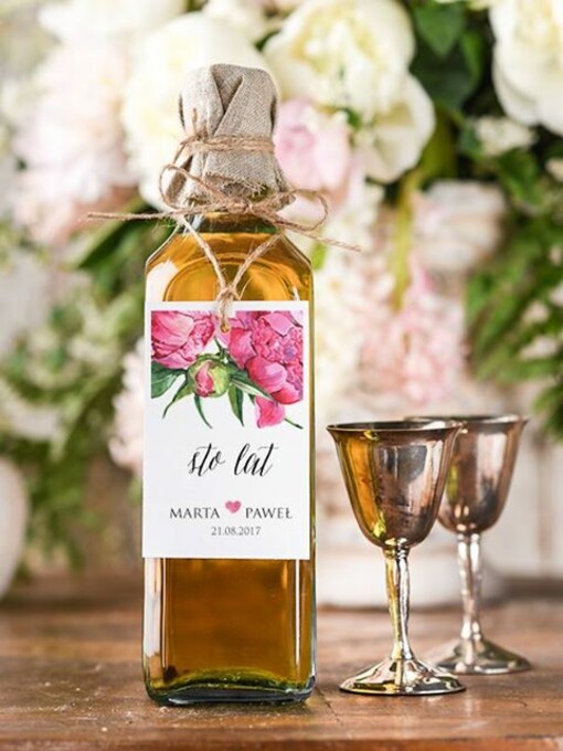 boho/etno/pióra ślubne zawieszki na alkohol, boho dowolna tresc