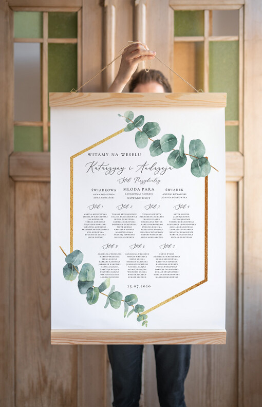 Plakaty Rustykalne planer ślubny plan usadzenia gości na weselu, wybierz rozmiar rustykalne