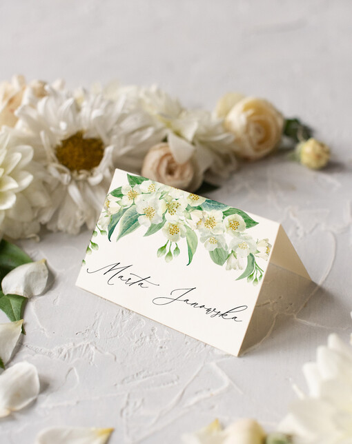 botaniczne podróżnicze   winietki ślubne weselne rustykalne wizytówki gości weselnych