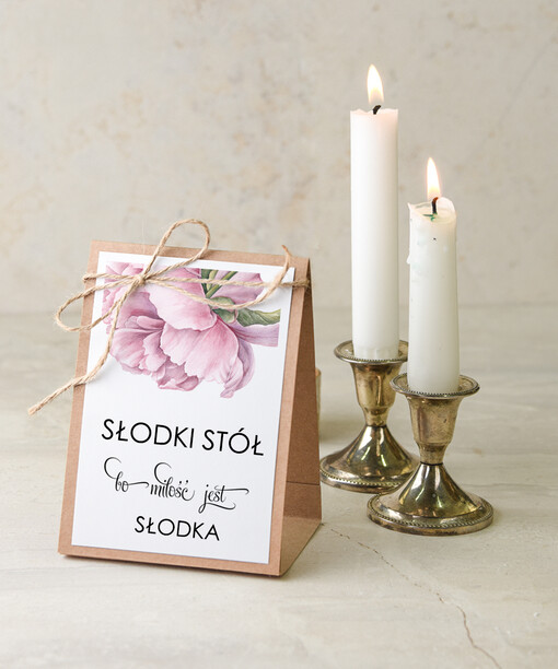 botaniczne podróżnicze  numerek stojak na stół weselny, botaniczne inspirowane natura boho