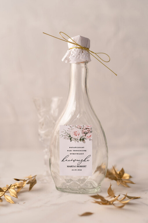 Butelki cudowne podziękowania, buteleczki na alkohol kacowki na dzien po