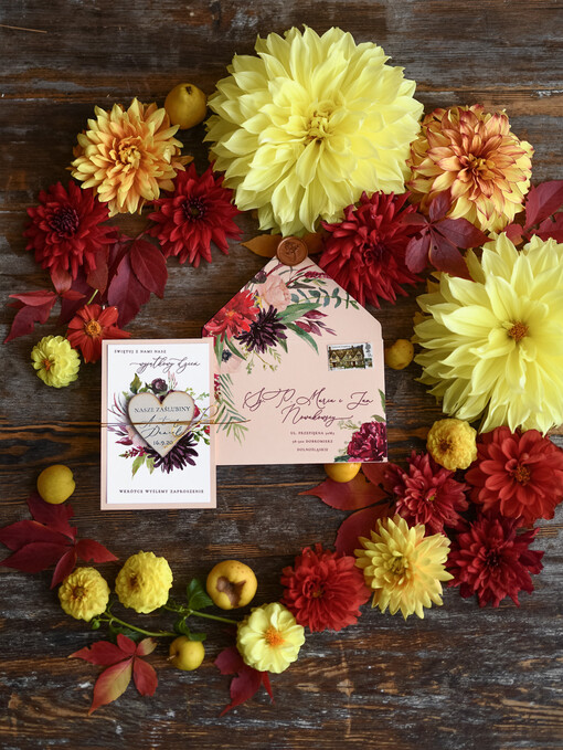 botaniczne zawiadomienia o ślubie