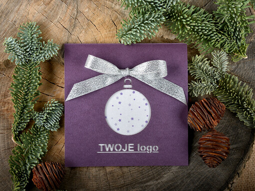 laserowe kartki świąteczne z logo twojej firmy, laserowe karnety bożonarodzeniowe