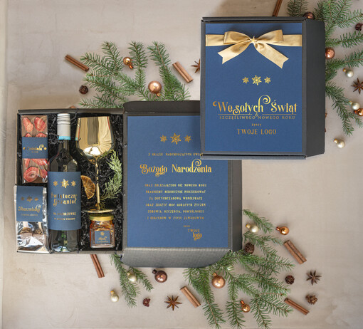 zestawy na rozgrzewkę Prezenty Świąteczne Dla Klientów Biznesowych, Elegancki Prezent  Od Firm Z Logo, Firmowe Boxy Świąteczne