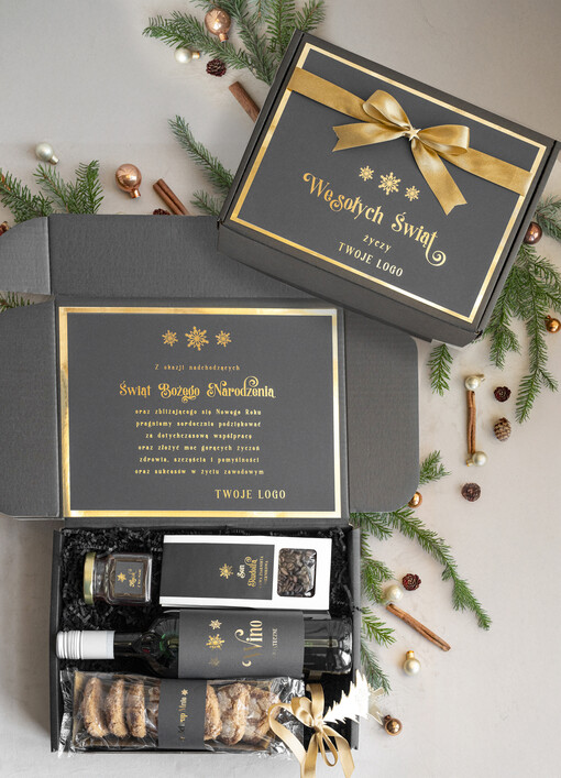 słodkie zestawy  kosze prezentowe dla firm, prezenty biznesowe  z kawą i herbatą, upominki na święta dla pracowników i kontrahentów, personalizowane prezenty firmowe, zestawy świąteczne z logo