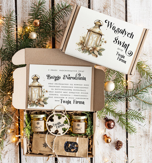 słodkie zestawy  Prezenty świąteczne dla klientów biznesowych drobne prezenty swiateczne od firm z logo, drobne prezenty dla pracowników od firmy, firmowe zestawy świąteczne