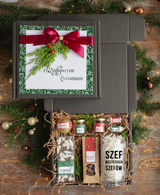 zestawy do grzańca, piwa, szampana  fajne pomysły na prezent dla Szefa, prezenty dla Szefa z humorem, prezent dla Kierownika, prezenty od pracowników dla Szefa