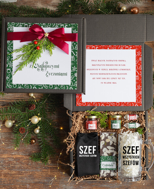 zestawy do grzańca, piwa, szampana  fajne pomysły na prezent dla Szefa, prezenty dla Szefa z humorem, prezent dla Kierownika, prezenty od pracowników dla Szefa