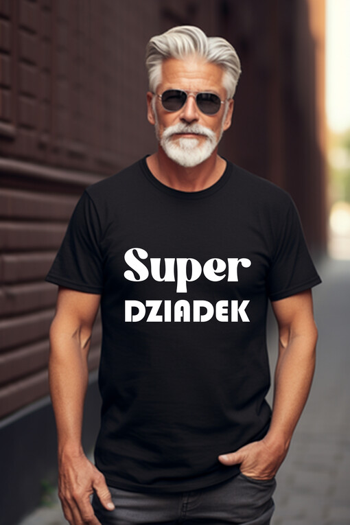 Prezenty dla Dziadka prezent dla dziadka biała koszulka z nadrukiem,prezent dla dziadka czarna koszulka z nadrukiem, koszulka z napisami dla dziadka, pomysł na prezent dla dziadka, prezenty z okazji dnia dziadka, koszulki dla dziadka