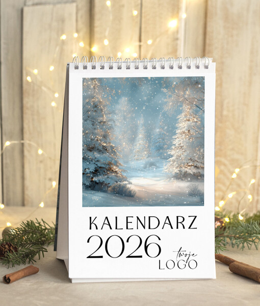 kalendarze  Prezenty firmowe upominki biznesowe kalendarz stojący A5, prezent dla pracowników dla klientów kalendarz na biurko