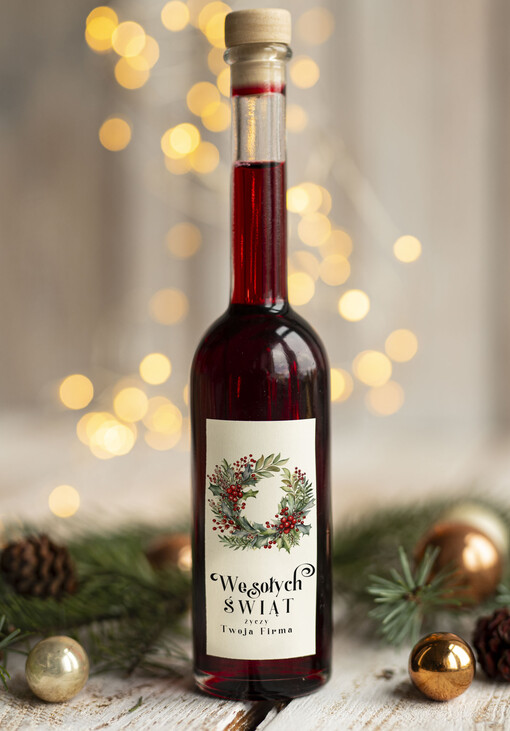 MIODY KONFITURY SOKI Upominki firmowe na Boże Narodzenie sok malinowy, drobne upominki na święta dla pracowników