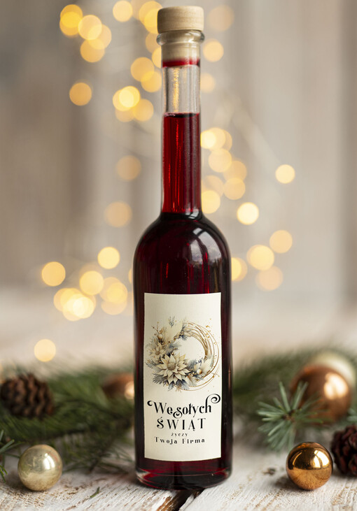 MIODY KONFITURY SOKI Upominki firmowe na Boże Narodzenie sok malinowy, drobne upominki na święta dla pracowników
