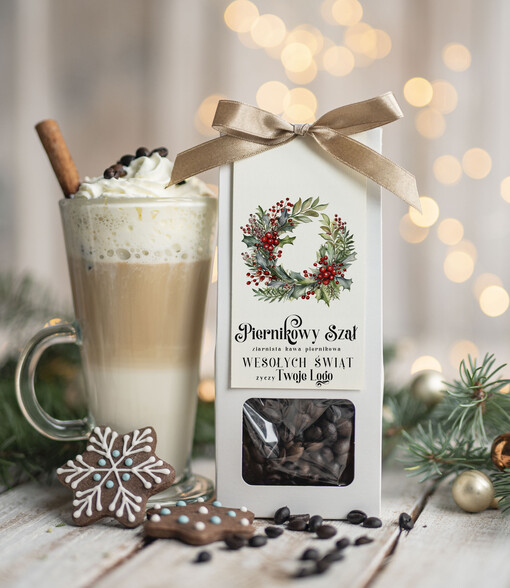 HERBATA KAWA Drobne prezenty dla firm na boże narodzenie kawa piernikowa, drobne upominki na święta dla pracowników, świąteczna kawa dla pracowników i kontrahentów