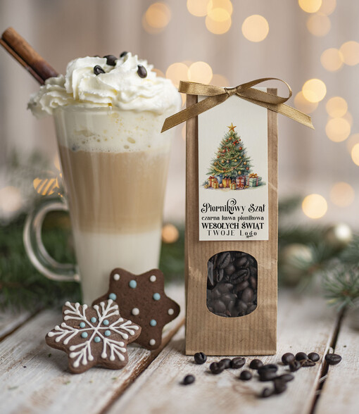 HERBATA KAWA Drobne prezenty dla firm na boże narodzenie kawa piernikowa, drobne upominki na święta dla pracowników, świąteczna kawa dla pracowników i kontrahentów