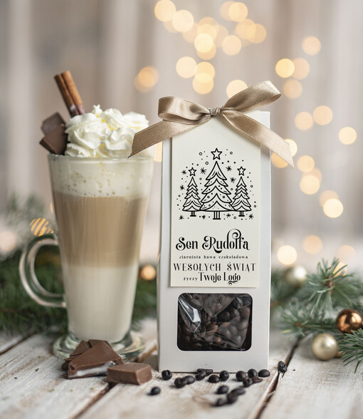 HERBATA KAWA Drobne prezenty dla firm na boże narodzenie kawa czekoladowa, drobne upominki na święta dla pracowników, świąteczna kawa dla pracowników i kontrahentów