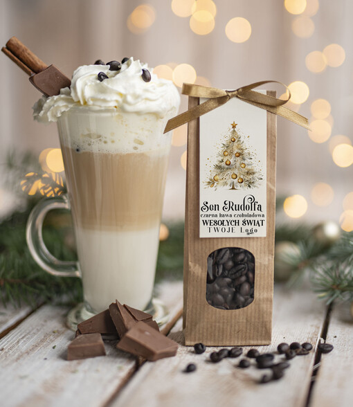 HERBATA KAWA Drobne prezenty dla firm na boże narodzenie kawa czekoladowa, drobne upominki na święta dla pracowników, świąteczna kawa dla pracowników i kontrahentów