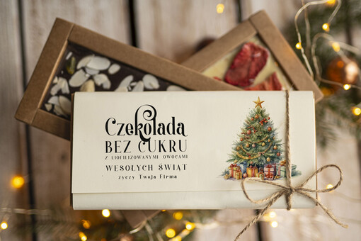 CZEKOLADA/ pralinki/ bomboniery Drobne prezenty dla firm ręcznie robiona czekolada, Czekolada świąteczna bez cukru z logo, drobne upominki na święta dla pracowników, świąteczne gadżety  kontrahentów,