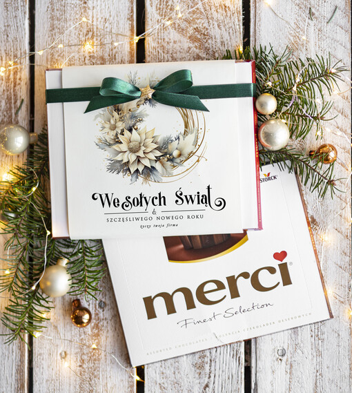 CZEKOLADA/ pralinki/ bomboniery czekoladki bombonierka na prezent świąteczny z logo,  Drobne prezenty dla firm świąteczne czekoladki z życzeniami, Bombonierka świąteczna z życzeniami, drobne upominki na święta dla pracowników, świąteczne gadżety  kontrahentów