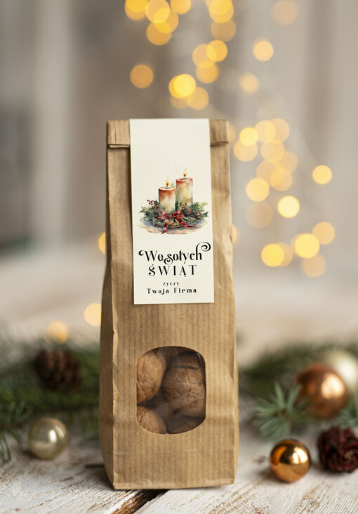 CHRUPKIE DODATKI orzechy drobne prezenty biznesowe dla firm, drobne upominki na święta dla pracowników, prezent bożonarodzeniowy dla pracowników i kontrahentów, drobne prezenty firmowe