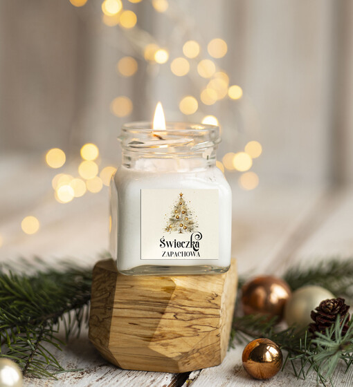 ŚWIECZKI prezenty biznesowe dla firm drobne upominki na święta dla pracowników świąteczne gadżety dla pracowników i kontrahentów, prezent na święta świeca zapachowa