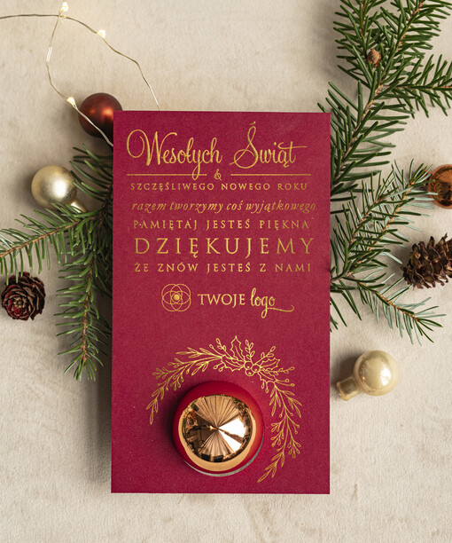 Błyszczyk do ust  Błyszczyk do ust podziękowania dla klientki salonu kosmetycznego, prezent od fryzjerki dla klientek, upominek  bożonarodzeniowy gadzet od stylistki rzes pomadka do ust