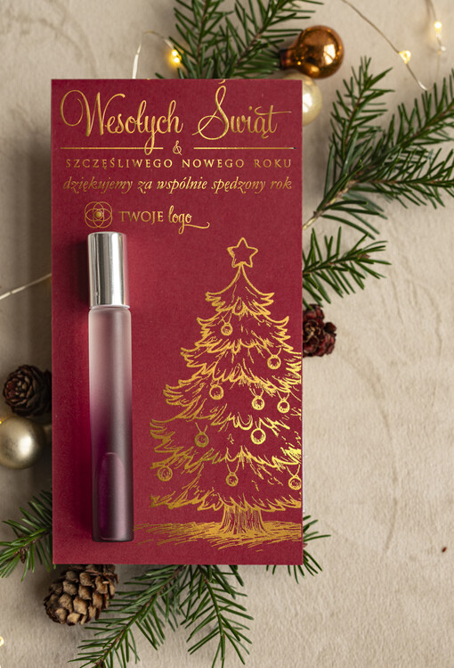 roller perfumowany Roller perfumowany podziękowania dla klientki, prezent od stylistki rzęs dla klientek, upominek  bożonarodzeniowy gadzet dla klientki