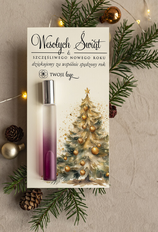 roller perfumowany Roller perfumowany podziękowania dla klientki, prezent od stylistki rzęs dla klientek, upominek  bożonarodzeniowy gadzet dla klientki