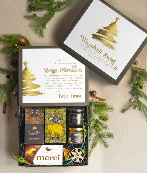 Premium selection kosze prezentowe dla firm, prezenty biznesowe dla firm z kawą i herbatą, upominki na święta dla pracowników, świąteczne gadżety dla pracowników i kontrahentów, prezenty firmowe premium,