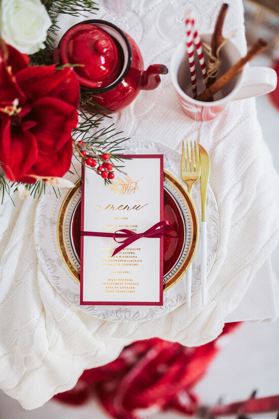 Menu glamour karta dań weselnych menu weselne plan podawania posiłków glamour złote litery wasza treść 05/foldg/m