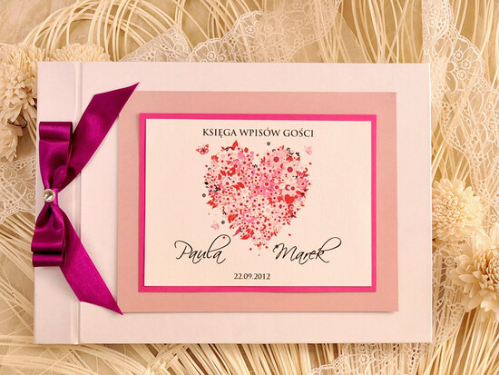 Księgi wpisów gości sweetheart ksiega pamiatkowa slub mozliwe czarne kartki, śmieszne wasze imiona i data na okladce 26/sw/kwg