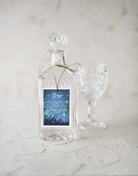 Zawieszki na butelki rustykalne zawieszki na alkohole weselne, rustykalne i ekologiczne 08/NWK/zw