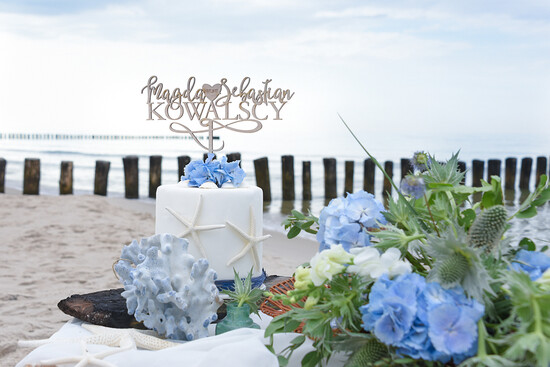 Figurki na tort / cake topper statuetki drewniane figurki na tort    01/mor/ST