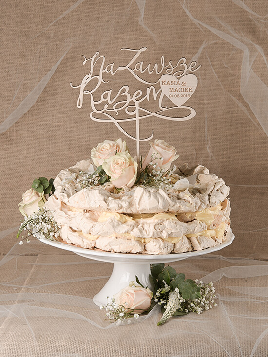 Figurki na tort / cake topper statuetki drewniane topery    04/rsst/st