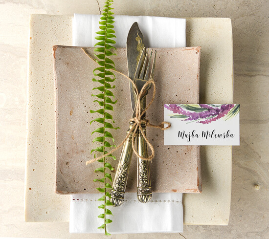 Winietki Boho/etno/pióra ręcznie robione winietki ślubne wizytówki dla gości weselnych 20/cc/wP