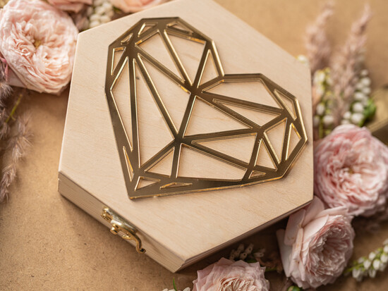 Pudełka Szkatułki na Obrączki szkatułki pudełeczko na obrączki ślubne wasze imiona 12/drew/szk