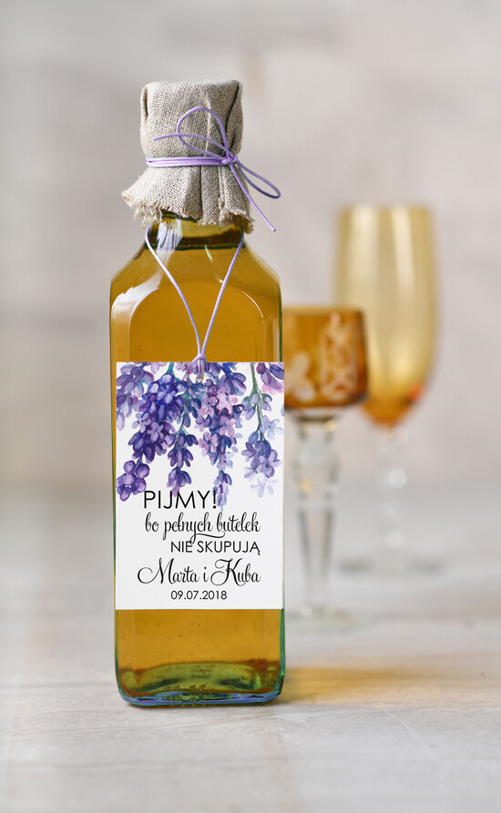 Zawieszki na butelki botaniczne podróżnicze  zawieszka etykieta na alkohole weselne, botaniczne z duzo tekstow 29/kolb/zw