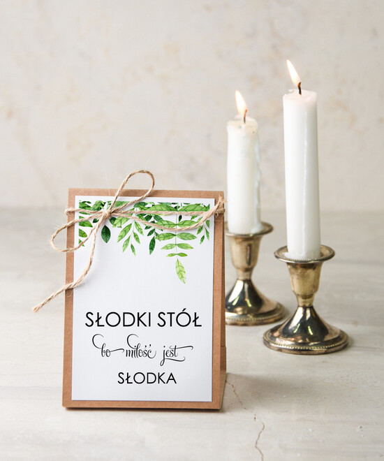 Numery na stół akwarele numerki na stół stoły weselne grafiki inspirowane malarswem akwarelkowe kwiaty boho 66/akwECO/nrS