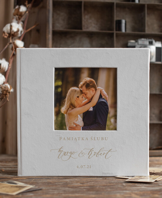 Księgi wpisów gości Instax duża oryginalna księga gości i album do instaxa w jednym na zdjęcia z fotobudki i instaxa 18/instaxSK/kwg