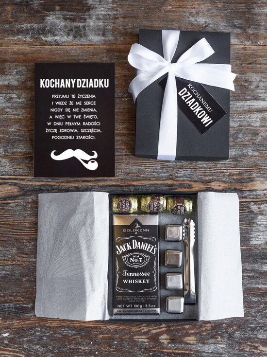 Prezenty dla Babci i Dziadka Prezenty dla Dziadka prezent dla Dziadka, czekolada jack daniels dla dziadka  01/pudM/dziadek
