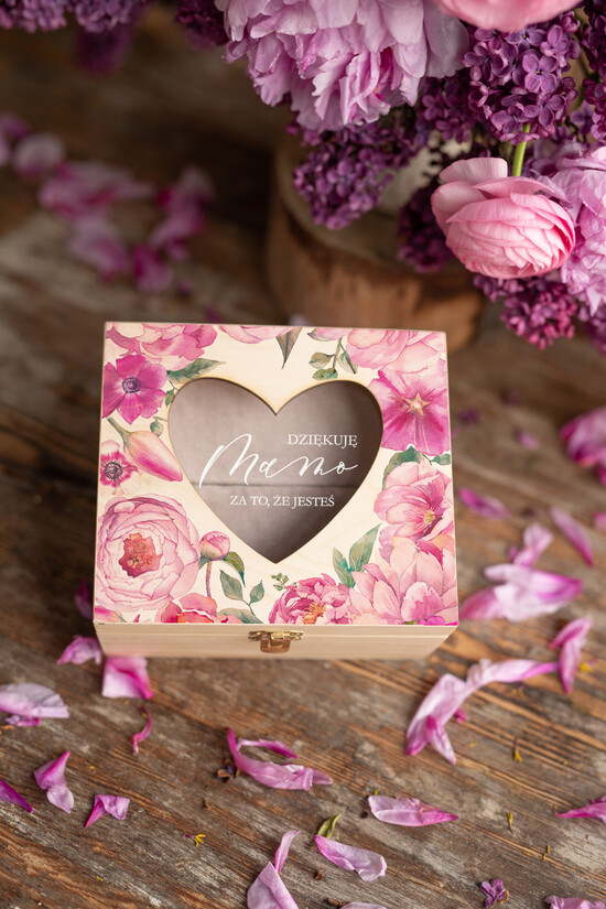 Prezenty dla Mamy biżuteria, pudełka, szkatułki na biżuterie  wyjątkowy prezent na dzień mamy 10/szkM/DLAMAMY