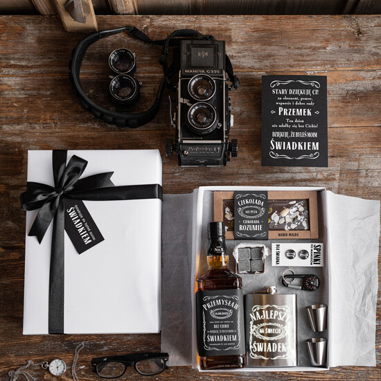 Prezenty dla świadków podziękowania dla świadka  podziękowanie za świadkowanie prezent dla świadka spinki do mankietów   24/pudD/podzSW