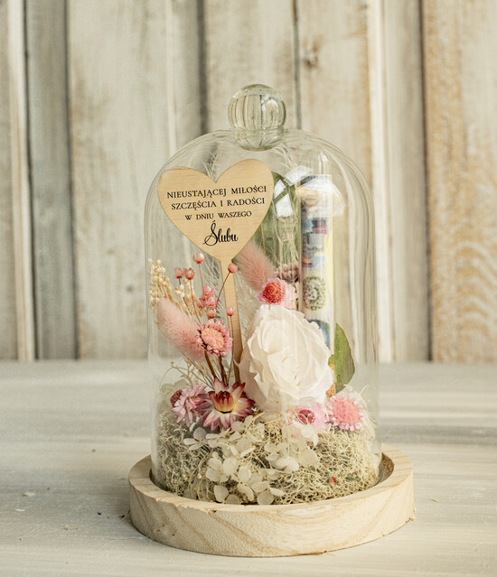 Prezenty dla Młodej Pary flowerbox, kartki z życzeniami, pudełka na prezenty Pudełko na pieniądze, Pamiątka Ślubu flowerbox prezent ślubny dla Pary Młodej, w co zapakować pienią 04/fboxSzMinN/MPara