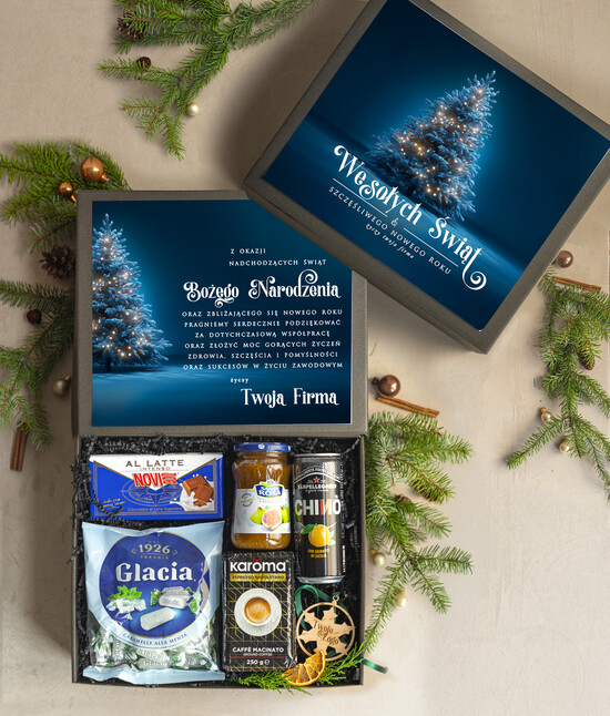 Prezenty oferta dla Firm Premium selection prezenty biznesowe dla firm włoskie smaki, Gusto Italiano upominki na święta dla pracowników, boxy 03/BoxDIT/swieta