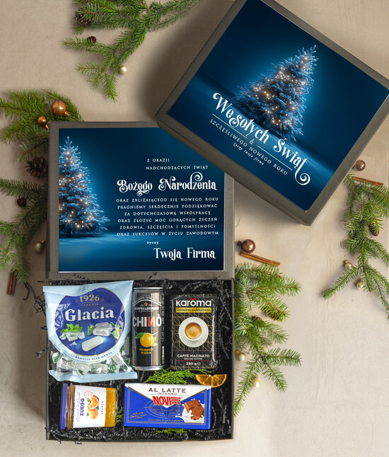 Prezenty oferta dla Firm Premium selection prezenty biznesowe dla firm włoskie smaki, Gusto Italiano upominki na święta dla pracowników, boxy 04/BoxDIT/swieta