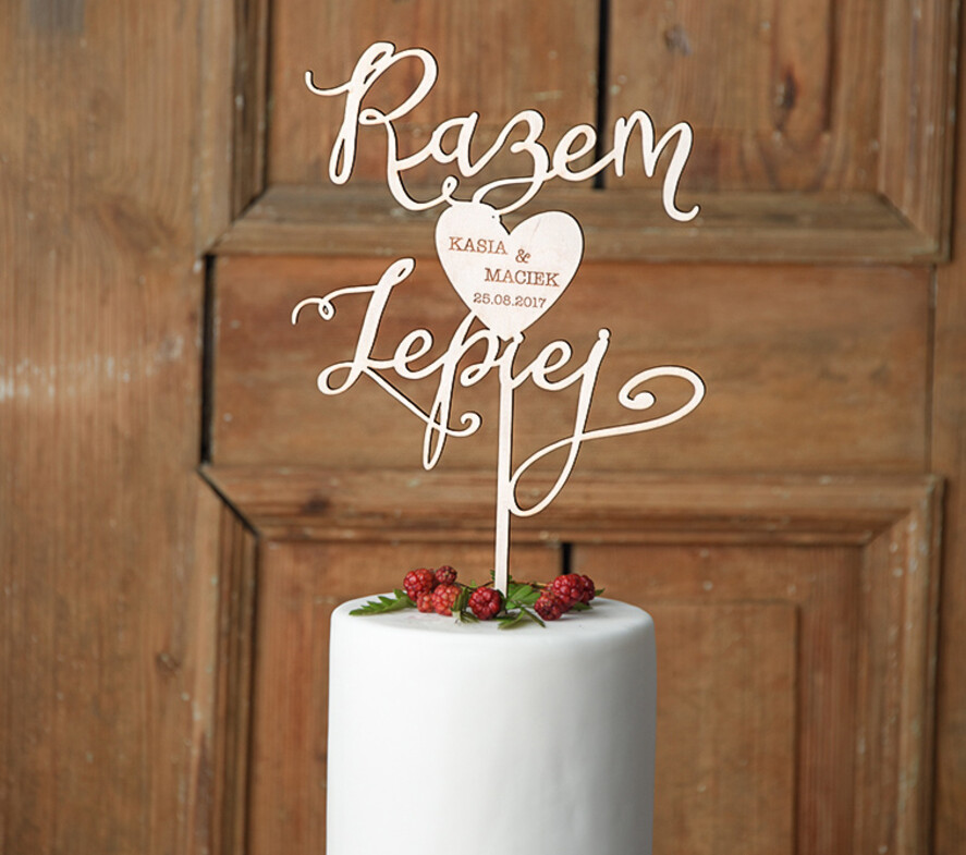 Figurki na tort / cake topper statuetki drewniane figurki na tort   0