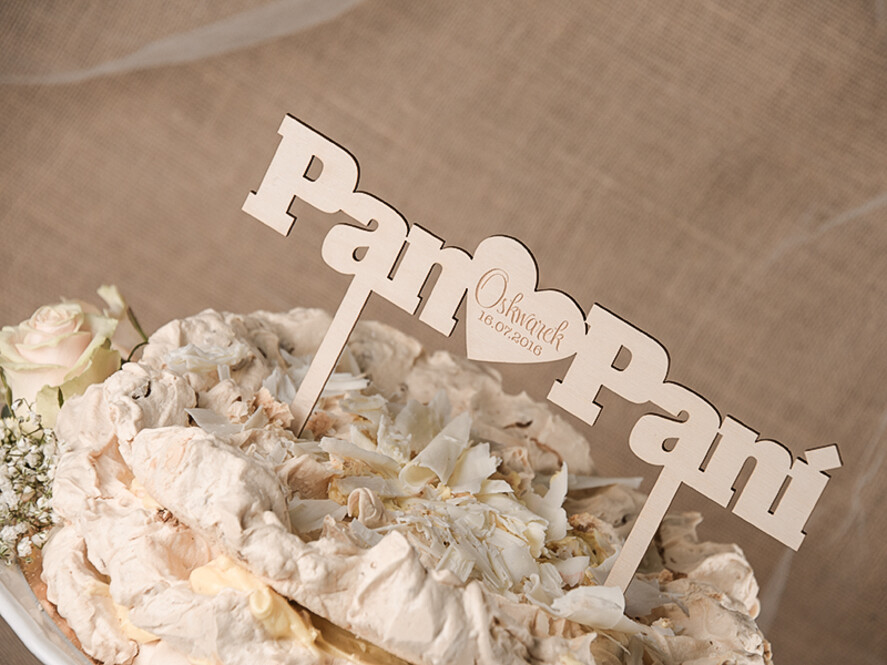 Figurki na tort / cake topper statuetki drewniane figurki na tort   3