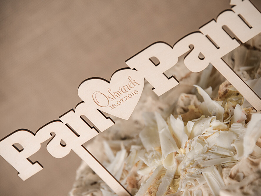 Figurki na tort / cake topper statuetki drewniane figurki na tort   4