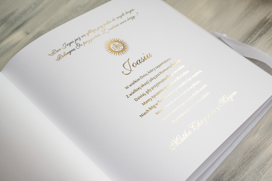Albumy ślubne Pudełka na zdjęcia album na zdjęcia Pamiątka Pierwszej Komunii Świętej, Personalizowany Album na zdjęcia, Prezent na Pierwszą Komunię Świętą, Biały Welurowy Album na Zdjęcia15